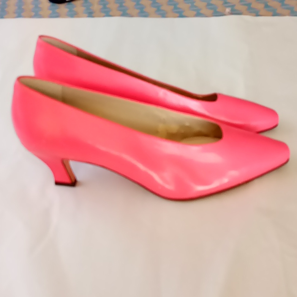 Enzo Angiolini pink heels size 8.5 - Picture 2 of 8